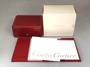 ☆Cartier カルティエ 時計用 BOX ウォッチケース ボックス 空き箱 空箱 説明書 付属品のみ◆