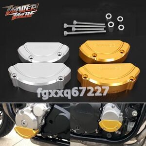 KT069:★人気★ホンダCB1100CB1300X4SFスーパー13001100CB　モータークラッシュプロテクター用左右サイドエンジンケーススライダー