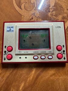 任天堂 ゲームウォッチ ライオン　LION ジャンク