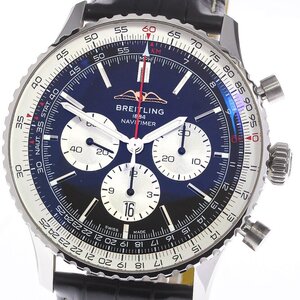 ブライトリング BREITLING AB0137 ナビタイマー B01 クロノグラフ46 自動巻き メンズ 保証書付き_754199