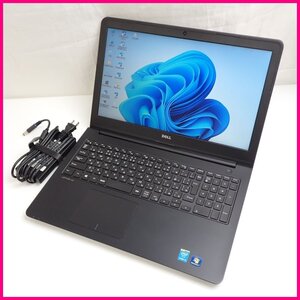 ★Dell/デル Latitude 3550 P38F/Win11Pro/Core i5-5200U/HDD500GB/メモリ8GB/15.6型/動作品/ACアダプター付き/ノートPC&1430300600