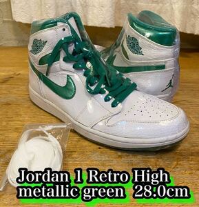 激レア　2009 Nike Air Jordan 1 Retro High Do The Right thing 28.0cm 純正シューレース　