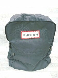 ◇ HUNTER ハンター オリジナル ロゴ シンプル バックパック リュック ブラック メンズ レディース P