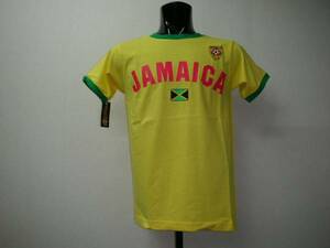 JAMAICAサッカーＴシャツ(イエロー・Ｍ）