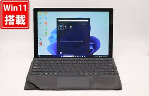 中古 2K対応 タッチ 12.3型 Microsoft Surface Pro 6 Windows11 八世代 i5-8350U 8GB NVMe 256GB-SSD カメラ 無線 Office付 管:1509j