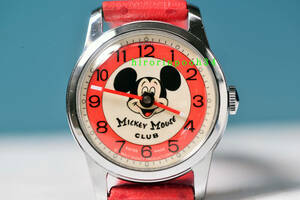 即決　美品 ●　BRADLEY ●　ミッキーマウス・クラブ　 手巻腕時計　ディズニー