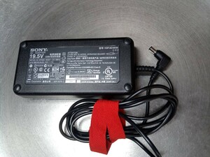 SONY VGP-AC19V54 動作中古品 19.5V-7.7A 電源ケーブル無し レターパックプラス発送