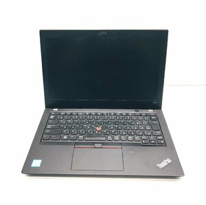 NT: 第8世代【lenovo】ThinkPadX280 Core i3-8130U/ メモリ不明 /無線ノート　ジャンク