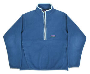 2000 PATAGONIA SYNCHILLA MARSUPIAL PULLOVER M 00s オールド パタゴニア シンチラ マースピアル プルオーバー フリース ブルー