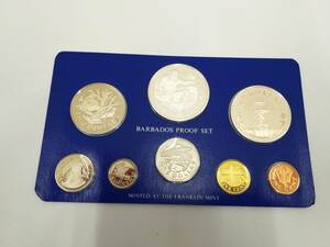 26864 BARBADOS PROOF SET 1975年 バルバドス プルーフセット フランクリンミント 外ケース無し