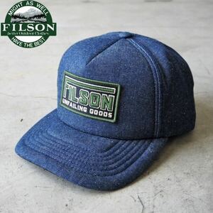 フィルソン ハーベスター キャップ Filson Harvester Cap アウトドアキャップ denim デニム フリーサイズ 帽子 スナップバックキャップ 