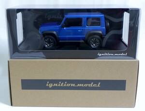 IG 1710 1/18 スズキ ジムニー シエラ JC イグニッションモデル SUZUKI Jimny SIERRA JC (JB74W) Brisk Blue Metallic