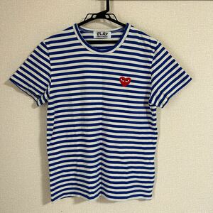 PLAY COMME des GARCONS ボーダー 半袖Tシャツ