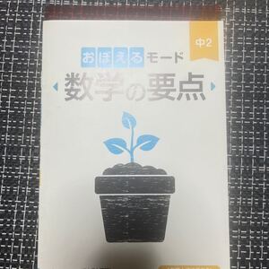 おぼえるモード　数学の要点　中2 FRESTA ポピー　S-2