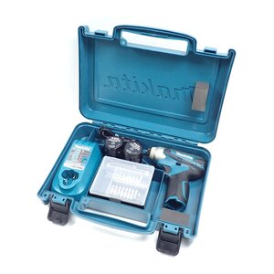 【中古】マキタ makita 充電式インパクトドライバ TD090DWX ブルー 青