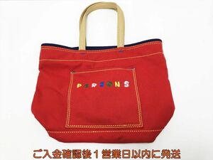 【1円】PERSON’S パーソンズ カバン トートバッグ レッド系 バッグ L02-077tm/G4