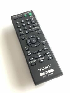 ☆即決☆ SONY DVD プレイヤー リモコン RMT-D197J 【 ジャンク品 】