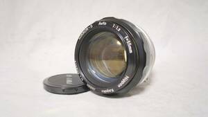 外観並品・光学並品☆Nikon NIKKOR-S Auto 55mm F1.2　55/1:1.2　ニコン　ニッコールS 現状品