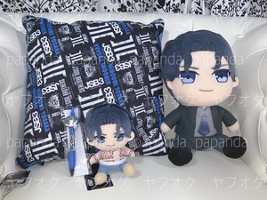 ■三代目 J SOUL BROTHERS ロゴクッション＋BIGぬいぐるみ＋おすわりぬいぐるみ＋ラバーマスコット付ペン■【登坂広臣】 新品 ★フリュー