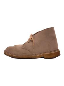 Clarks◆ブーツ/US7/BEG/レザー