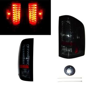 シボレー シルバラードピックアップ 前期 LED スモーク テールランプ 左右 NEWSTYLE仕様 リフレクター テール ウィンカー