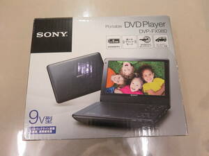 1円～▲●未使用 SONY ソニー ポータブルDVDプレーヤー DVP-FX980