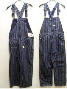 ◇即決[W32]SUGAR CANE SC41960 9oz WABASH STRIPE OVERALLS ウォバッシュ ストライプ オーバーオール シュガーケーン パンツ■R513