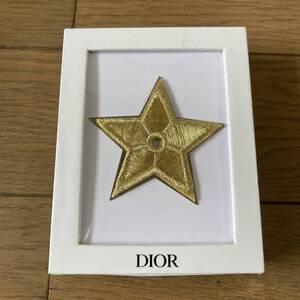 【未使用】DIOR ディオール ピンバッジ スター 星 送料185円