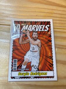 Panini NBA Euro donruss marvels マーベルズ セルジオ ロドリゲス Sergio rodriguez ユーロ kings blazers knicks grizzlies セルヒー