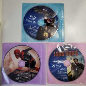 早い者勝ち MARVEL マーベル BluRay 3点セット 国内正規品 未再生 このセットのみ