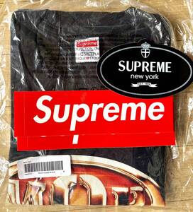 【新品未着用】Supreme / M.O.P. Tee Black M 24FW 正規品付属品完備 シュプリームTシャツAnteUpボックスロゴboxlogoNikeNorthFace