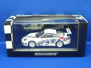 ⑨ミニチャンプス 1/43 ポルシェ 911 GT3 RSR Presentation 2003(PMA, Porsche)