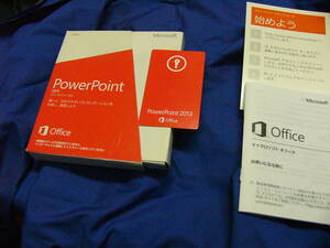 国内版 Microsoft Office 2013 Powerpoint for Windows 製品版 正規品 インストールサポート可能　認証保証