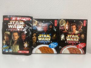 1000スタ】超珍品 スターウォーズ カレー ふりかけ おまけ シール ステッカー カード 当時品 未開封