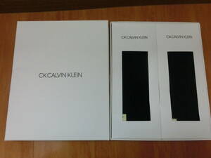 未使用品 保管品 Calvin Klein カルバンクライン 靴下 ソックス 2点 セット ブラック グレー 25~27cm/激安1円スタート