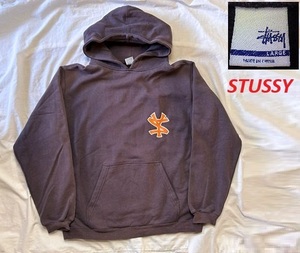 STUSSYステューシーパーカーL★フーディースウェット