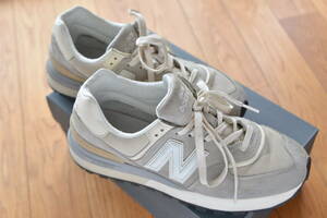 ニューバランス New Balance U574LGRG 574 ワイズD ライトグレー 27.5cm