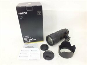 ♪ Nikon ニコン レンズ NIKKOR Z 70-200mm 2.8 VR 中古 現状品 240511H2301