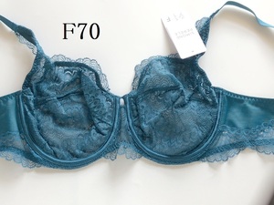 F70☆シモーヌペレール simone perele　ECLAT　美レースブラ　フランス高級下着