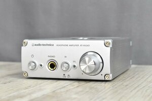 ◇p2556 現状品 audio-technica オーディオテクニカ D/Aコンバーター内蔵ヘッドホンアンプ AT-HA26D