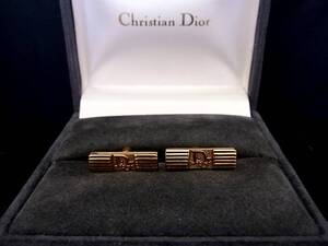 ■美品■№0648【Dior】ディオール 【ゴールド】■カフス♪