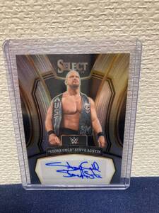 2024 Panini Select WWE ストーン コールド スティーブ オースチン 直筆 サイン Stone Cold Steve Austin Auto 3 16