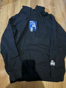 【美品】XLARGE×New Era×NBA CLIPPERS MIX LOGO PULLOVER HOODED SWEAT サイズ:M