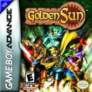 海外限定版 海外版 ゲームボーイアドバンス 黄金の太陽 開かれし封印 Golden Sun