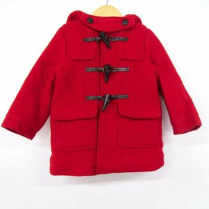 ユナイテッドアローズ ダッフルコート アウター グリーンレーベルリラクシング キッズ 女の子用 95サイズ レッド UNITED ARROWS