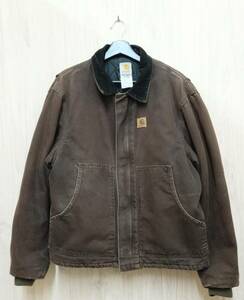 carhartt/カーハート/ジャケット/Arctic Quilt Lined Work Jacket/J22DKB/ブラウン系/Lサイズ