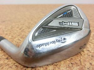 ♪TaylorMade テーラーメイド SIM 2 MAX シム 2 マックス ウェッジ SW 54° スチールシャフト KBS MAX MT 85 FLEX-R 中古品♪F2743