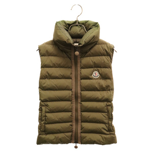 MONCLER モンクレール ×Sacai MASAE GILET マサエ バックフリル ダウンベスト カーキ 2290S4830005