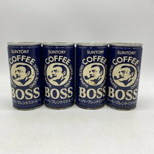 未開封【缶】BOSS サントリー ボス スーパーブレンド コーヒー SUNTORY レトロ コレクション