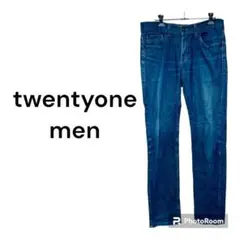 【twentyone men】デニム　パンツ アメリカ製 コットン 秋 冬